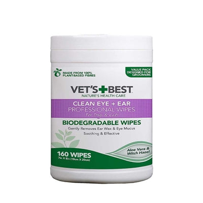 Vets Best Clean Ear / Eye Wipes