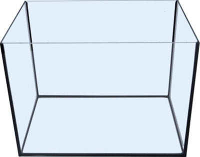 Merkloos Aquarium Met Zwarte Kit